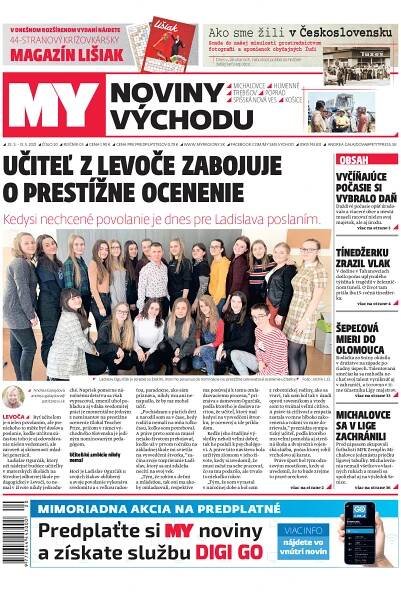 Noviny Východu z 25. 5. - 31. 5. | Denník SME 