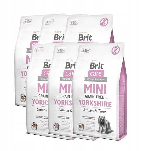 Brit Care Dog Mini Grain Free York Losos a tuňák KARTON BALENÍ 6 KUSŮ 6x2kg 12kg