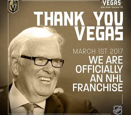Petr Adler: Golden Knights jsou úředně v provozu