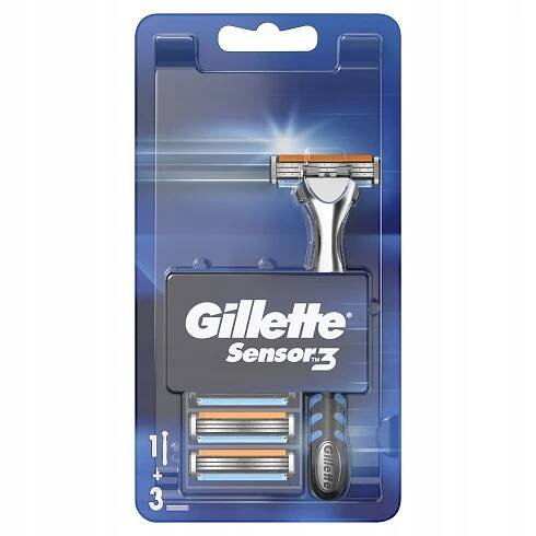 Gillette Sensor3 6 hlavic od 269 Kč
