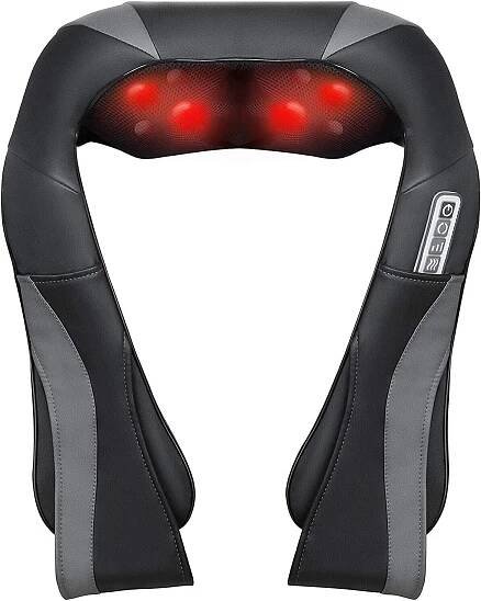 Marnur Masáž krku Shiatsu na záda s funkcí Heat
