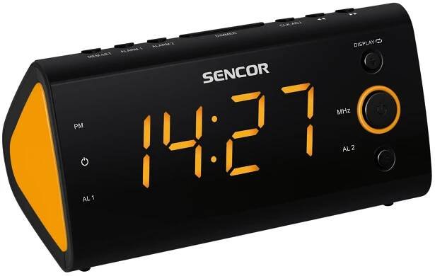 Sencor SRC 170 černý/oranžový od 550 Kč