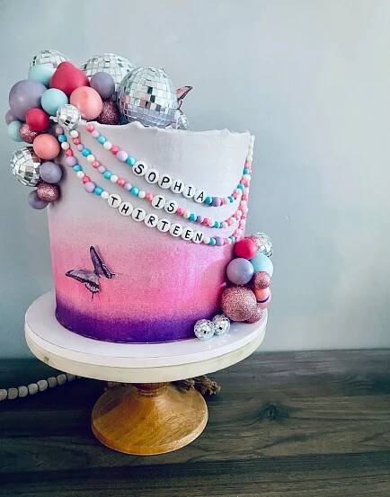Teenage Era Cake | Taylor Swift Inspired