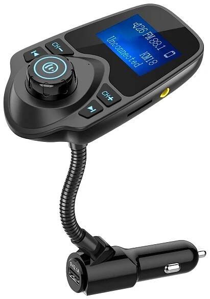 * Wireless FM Transmitter for Car, Wireless In-Car Audio Adapter Receiver, * Car Kit with Card Slot, AUX Input, *, for V