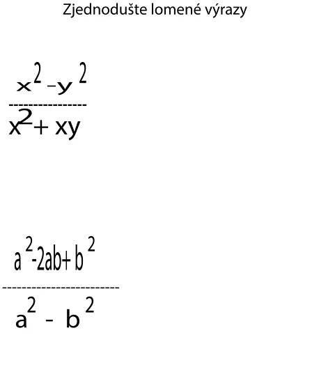 Lomenné výrazy – Matematika – Fórum – Programujte.com
