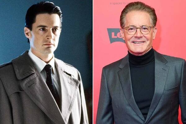 Kyle MacLaughlan in 'Twin Peaks' ; Kyle MacLachlan attends the 26th GQ Men of the Year Awards on November 28, 2024 in Berlin.