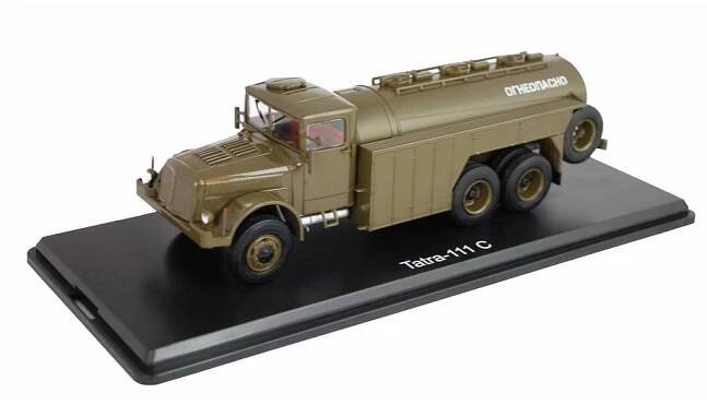 Tatra 111 C cisterna 1:43 - SSM Tatra 111 C cisterna - kovový model auta