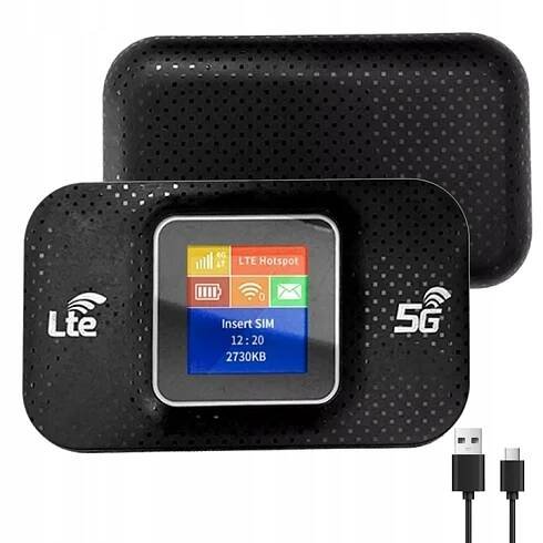 Mobilní přenosný 4G LTE router na SIM kartu s hotspotem 4G/5G LTE