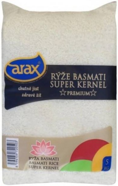 Arax Rýže Basmati bílá 5 kg