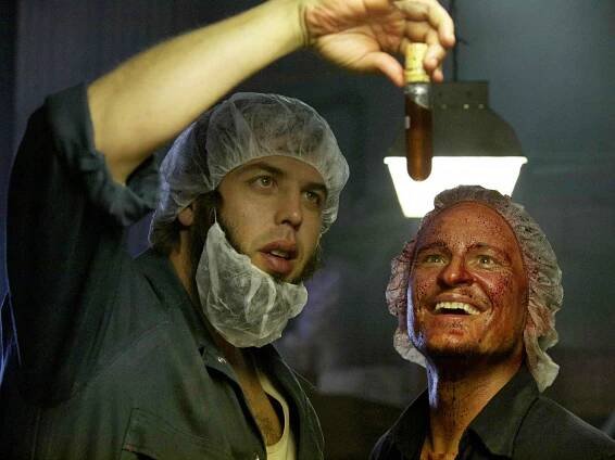 Sto krvavých akrů - Z filmu - Angus Sampson, Damon Herriman