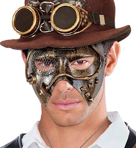 Steampunk maska | 4lol.cz