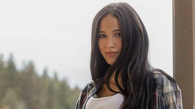 Kelsey Asbille as Monica Dutton in'Yellowstone'