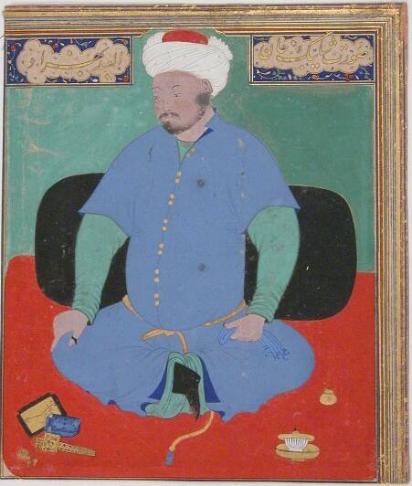 Portrait of Muhammad Khan Shaibani, the Uzbek (d.1510) - The Metropolitan Museum of Art
