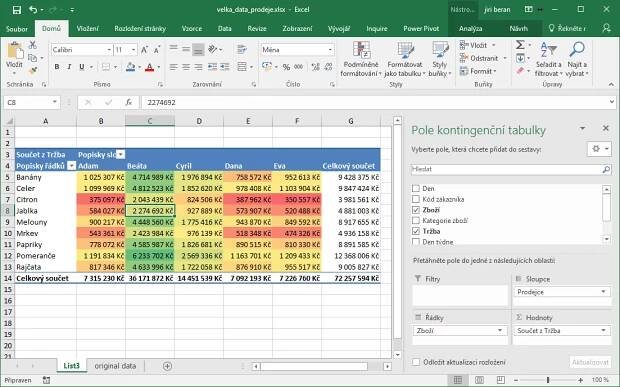 Kurz Excel pro začátečníky, 1 den – Kurzy, konzultace, návody