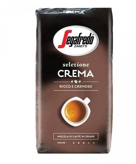 Káva "Selezione Crema", pražená, zrnková, 1000g, SEGAFREDO
