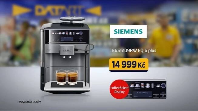 Espresso Siemens TE651209RW EQ.6 plus