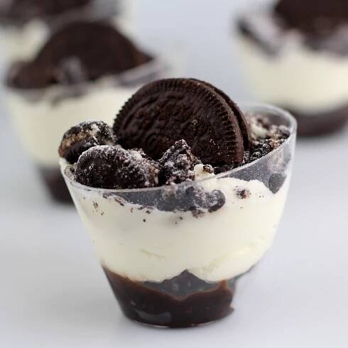 Dezert s Oreo sušenkami mini - 10 ks