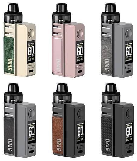 VooPoo Drag E60 Pod Kit (Gray)