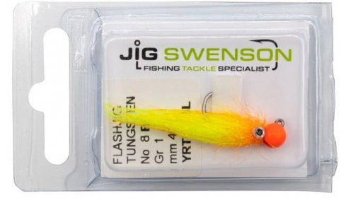DK FISHING JIG SWENSON Flash jig, tungsten 1,62g, vzor YR8