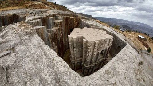 Nová Lalibela: Výnimočné skalné kostoly Etiópie, ktoré vytvorili mních