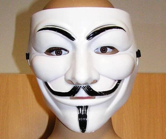 Maska ANONYMOUS - VENDETA - undefined
