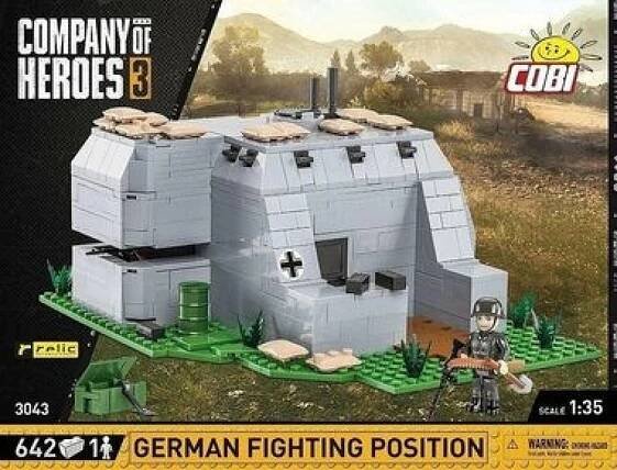 COBI 3043 Company of Heroes 3 Německé bojové opevnění