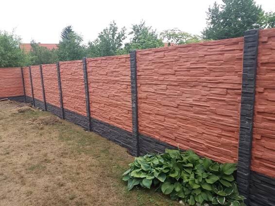 Barevné ploty :: Betonove-ploty-plzen
