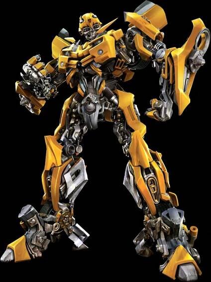 Bumblebee Transformers Robot PNG