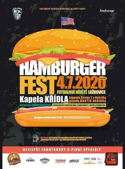 Backstage Agency | Hamburger Fest 2020 Lužkovice