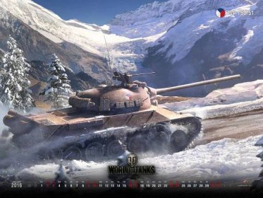 Tapeta na leden 2016 | Hlavní novinky | World of Tanks - bezplatná hra s tanky online | World of Tanks