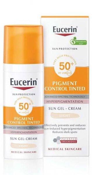 Eucerin Sun Pigment Control SPF50+ tónovací emulze světlá 50 ml
