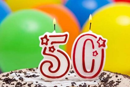 dort k 50. narozeninám - 50 narozeniny - stock snímky, obrázky a fotky