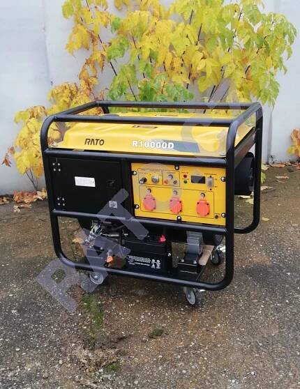 Benzínová elektrocentrála RATO R10000D - RATO.cz