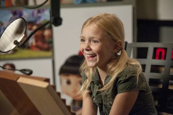 Elsie Fisher - Já, padouch 2 - Z natáčení
