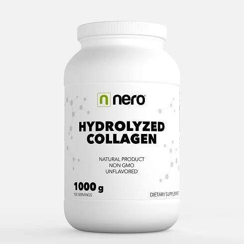 Hydrolyzovaný živočišný kolagen Nero, 1000 g, 100 porcí