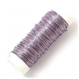 Dekorační drátek 0,3mm/30g lilac