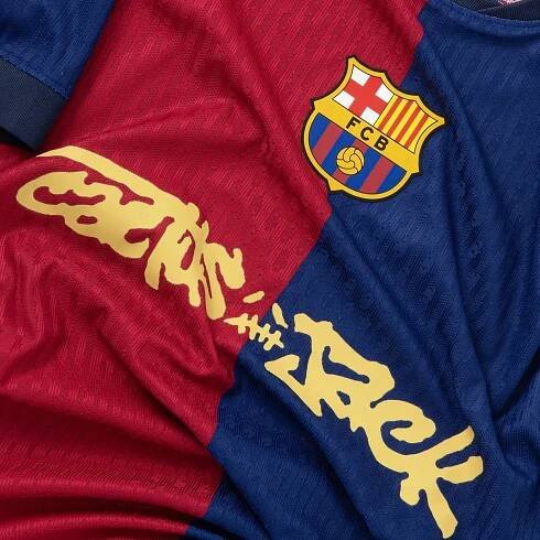 FC Barcelona x Cactus Jack Limited Edition Home Kit - Premium Quality Jersey at FootballPrestige.com