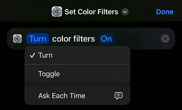 iPhone shortcut to toggle on off accessib… - Apple Community