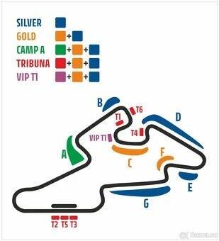 Vstupenky MotoGp Brno- T1 - 7