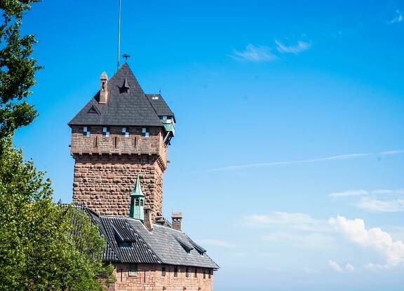 Exploring Haut-Koenigsbourg Castle in France