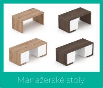Kancelářské stoly EPIC - Designový NÁBYTEK - www.nabytek-designovy.cz