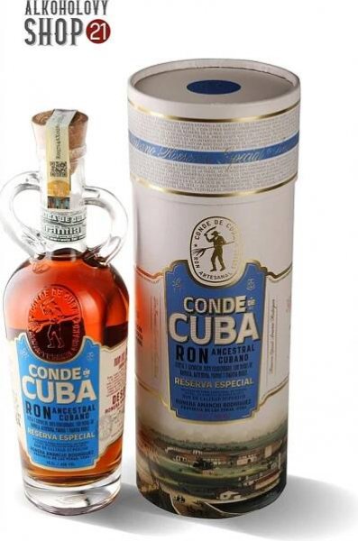 Conde de Cuba Reserva Especial 40% 0,7 l (tuba)