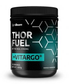 GymBeam Thor Fuel + Vitargo 600 g citrón limetka