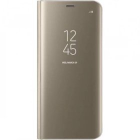 Samsung Clear View flipové pouzdro pro Galaxy S8 Plus - zlaté