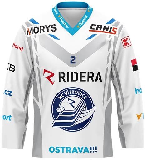 Bílý fandres HC Vítkovice Ridera 2024/25