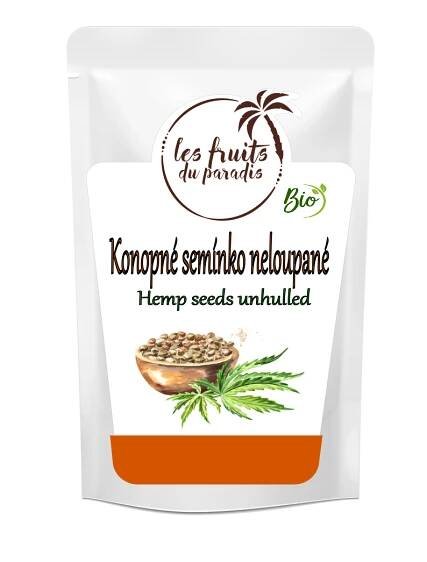 Konopné semínko neloupané BIO 500 g