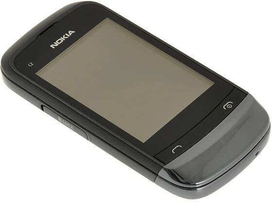 Nokia C2-03 Dual SIM Touch and Type Chrome Black