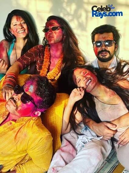 Ankita Chakraborty at holi