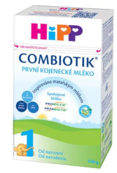 HiPP MLÉKO HiPP 1 BIO Combiotik 500g | Lékárny IPC