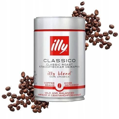 Káva zrnková Arabica Illy Espresso Classico 250 g